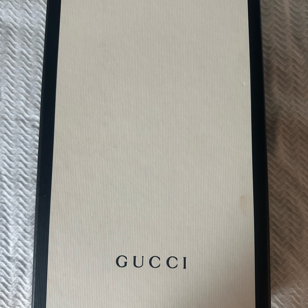Gucci Black Loafers with Embellished Buckle and Heel - Picture 10 of 12